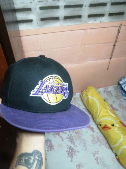 หมวกและหมวกแก๊ป New ERA LA Lakers. 9FIFY. Snap Black.