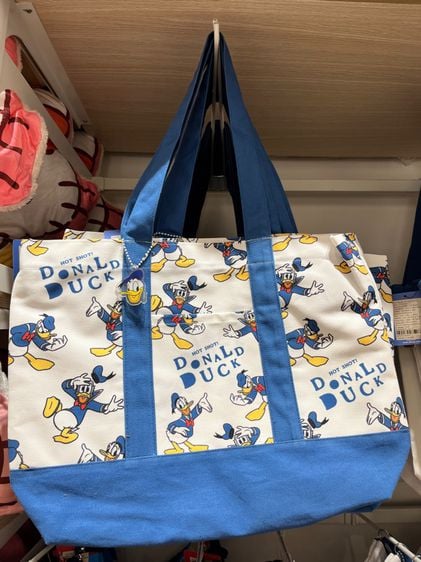 กระเป๋าผ้าแคนวาส ลาย Donald Duck ลิขสิทธิ์แท้