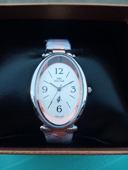 นาฬิกาผู้หญิง polo ppc230602-SRG-WEสายสีทองสินค้าใหม่สวยมาก รูปที่ 4