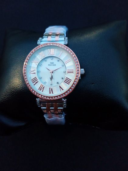 นาฬิกาผู้หญิง polo ppc-230415-SRG-WEสายสีทองสินค้าใหม่สวยมาก รูปที่ 3