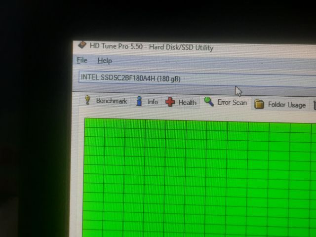 SSD Intel 180GB สภาพใหม มีผลเทส ใช้งานได้ปกติทุกอย่าง รูปที่ 7