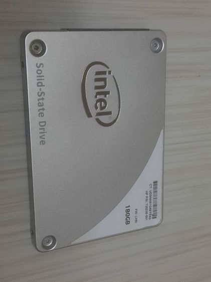 SSD Intel 180GB สภาพใหม มีผลเทส ใช้งานได้ปกติทุกอย่าง รูปที่ 1