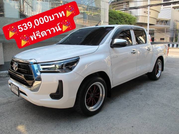 Toyota Hilux Revo 2022 2.4 Z Edition Mid Pickup ดีเซล ไม่ติดแก๊ส เกียร์อัตโนมัติ ขาว