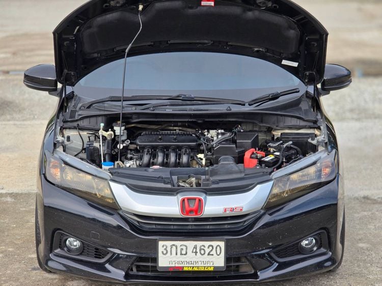 Honda City 2015 1.5 V i-VTEC Sedan เบนซิน ไม่ติดแก๊ส เกียร์อัตโนมัติ ดำ รูปที่ 3