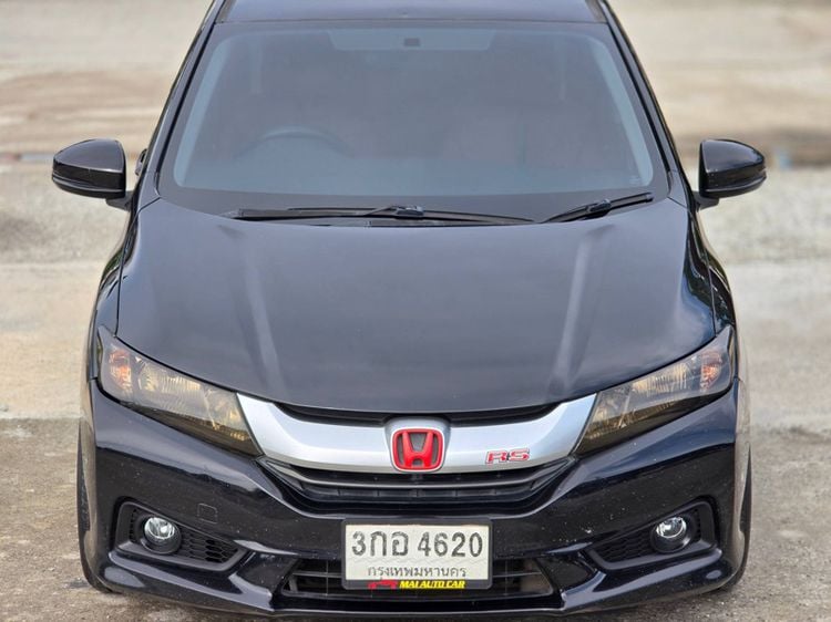 Honda City 2015 1.5 V i-VTEC Sedan เบนซิน ไม่ติดแก๊ส เกียร์อัตโนมัติ ดำ รูปที่ 2