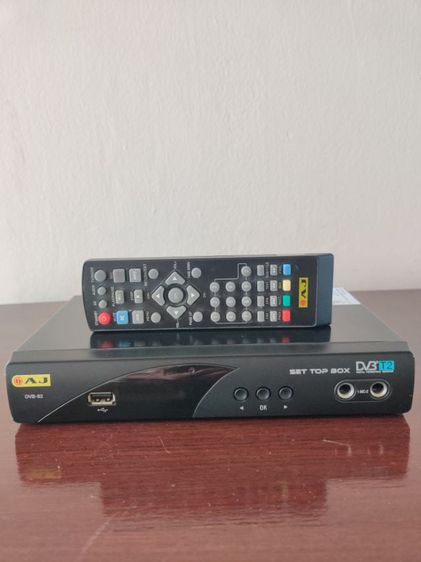 กล่องรับสัญญาณดิจิตอลทีวี และแอนดรอยด์ กล่องทีวีดิจิตอล AJ รุ่น DVB-92