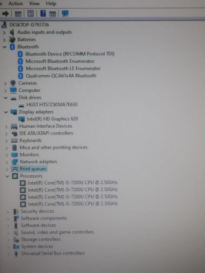 Dell 3480 สภาพใหม่ พร้อมใช้งาน i5 gen7 15.6นิ้ว  HDD 500GB แรม 8GB DDR4 แบตไม่เก็บ กทม นัดรับได้ รูปที่ 7