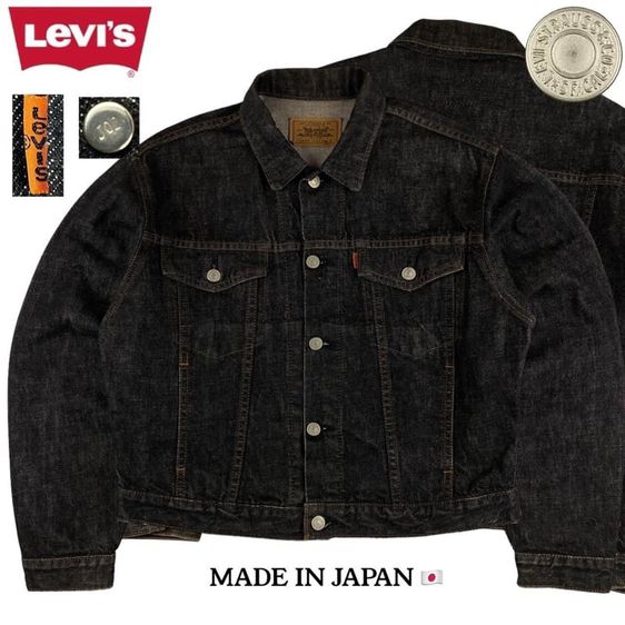 Levi's เสื้อแจ็คเก็ต | เสื้อคลุม EU 42 อื่นๆ แขนยาว LEVI’S 70649-0259 ( ป้ายส้ม )  MADE IN JAPAN 🇯🇵