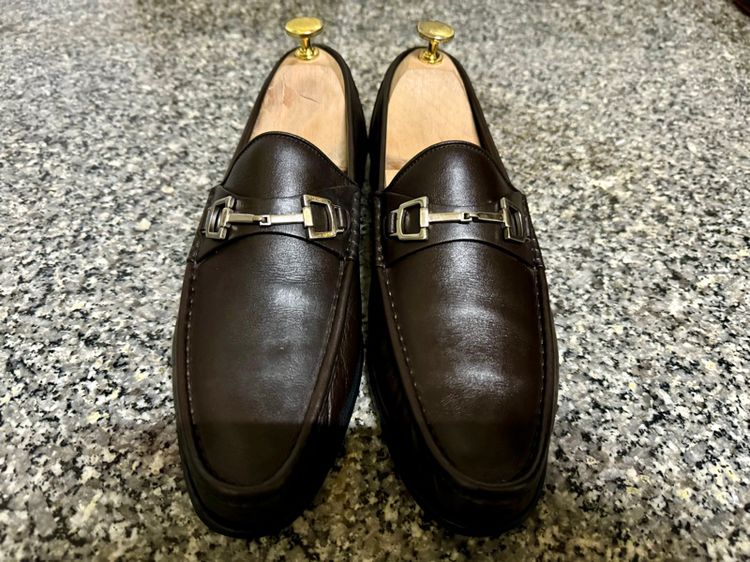 Gucci Brixton Leather Loafers เบอร์7.5 รูปที่ 2