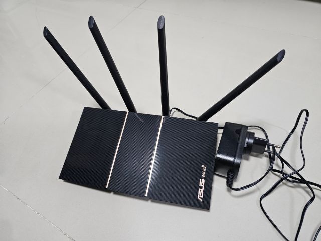 Router ASUS (RT-AX57) Wireless AX3000 Dual Band Gigabit Wi-FI 6 รูปที่ 1