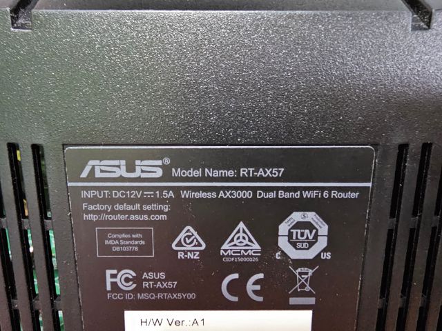 Router ASUS (RT-AX57) Wireless AX3000 Dual Band Gigabit Wi-FI 6 รูปที่ 3