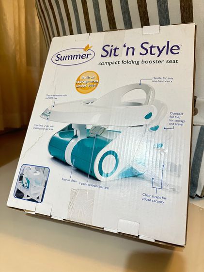 เก้าอี้นั่งกินข้าวเด็ก Summer Sit n Style Compact Folding Booster รูปที่ 6