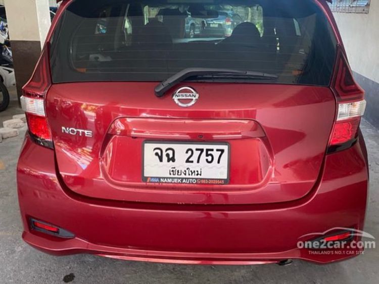 Nissan Note 2017 1.2 VL Sedan เบนซิน ไม่ติดแก๊ส เกียร์อัตโนมัติ แดง รูปที่ 2