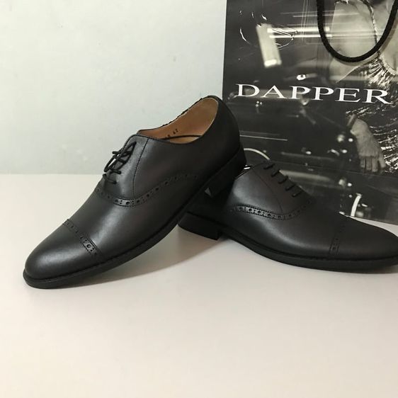 DAPPER Cap-Toe Oxford Dress Shoes