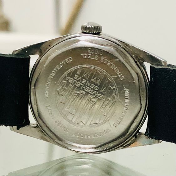 นาฬิกามือสอง FAVRE-LEUBS GANEVE นาฬิกาวินเทจของผู้ชาย ระบบไขลาน นาฬิกาอยู่ในสภาพการทำงานที่ดีมาก รูปที่ 9