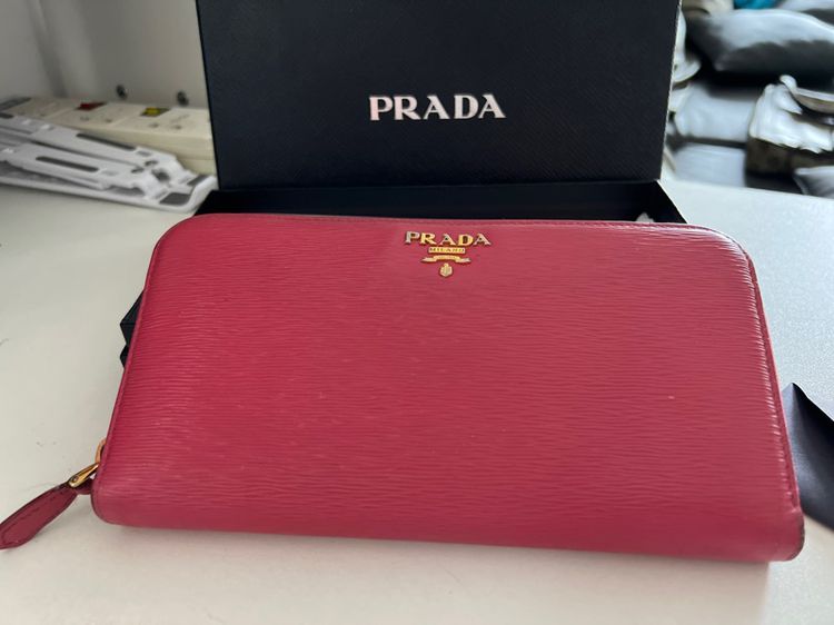 กระเป๋าสตางค์ Prada แท้ 💯  รูปที่ 3