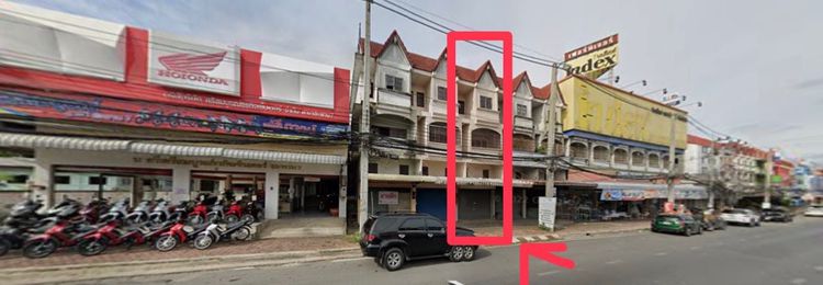 ให้เช่าอาคารพาณิชย์ 3 ชั้นครึ่ง ติดถนนสายหลัก ใจกลางเมืองลพบุรี