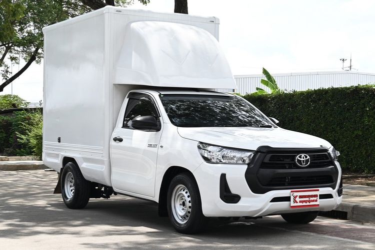 Toyota Hilux Revo 2020 2.4 Entry Pickup ดีเซล เกียร์ธรรมดา ขาว รูปที่ 1
