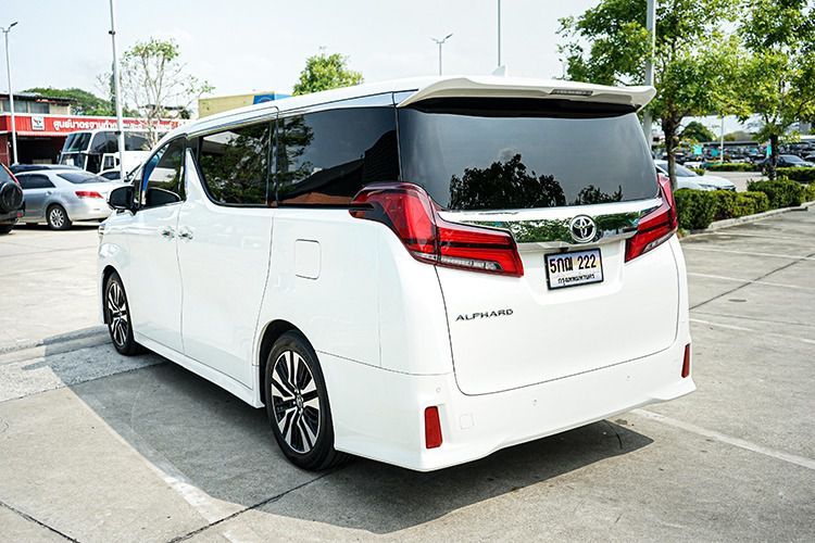 Toyota Alphard 2019 2.5 S C-Package Van เบนซิน ไม่ติดแก๊ส เกียร์อัตโนมัติ ขาว รูปที่ 4