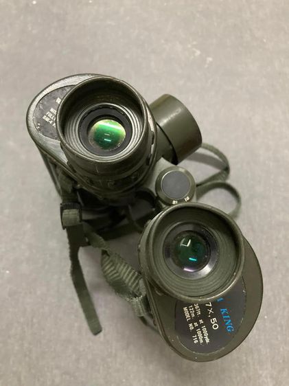 กล้องส่องทางไกลทหารของอเมริกา Military Binocular Swift Sea King 7x50 Green Military Color Made In Usa ยาว 7นิ้ว กว้าง7นิ้ว รูปที่ 10