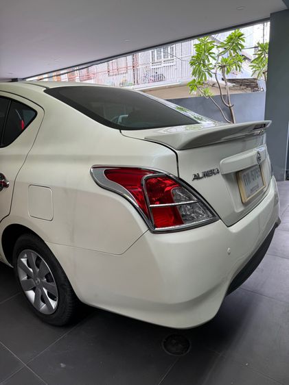Nissan Almera 2016 1.2 E Sedan เบนซิน ไม่ติดแก๊ส เกียร์อัตโนมัติ ขาว รูปที่ 4