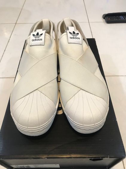 Adidas รองเท้าผ้าใบ ผ้าใบ UK 8 | EU 42 | US 8.5 ขาว รองเท้า