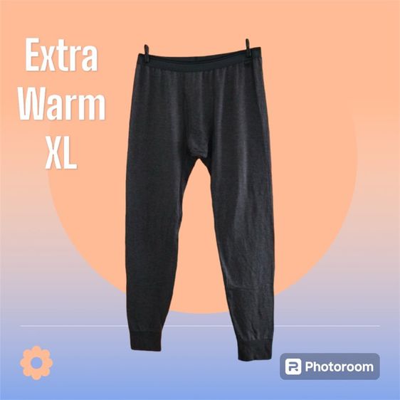 อื่นๆ เทา แขนยาว กางเกง heattech Uniqlo รุ่น extra warm (ชาย) XL
