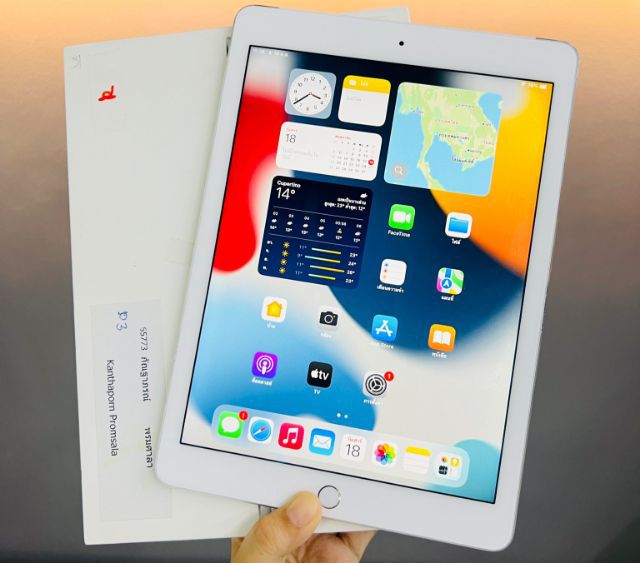 iPad Air2 128GB ใส่ซิมได้  สีขาว รูปที่ 4