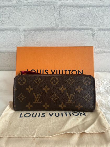 อื่นๆ หนังแท้ ไม่ระบุ น้ำตาล กระเป๋าตัง Louis Vuitton clemence monogram dc16 