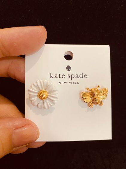 ต่างหู Kate Spade แท้ รุ่นKate Spade Daisy Bee Asymmetrical Stud Earrings รูปที่ 2