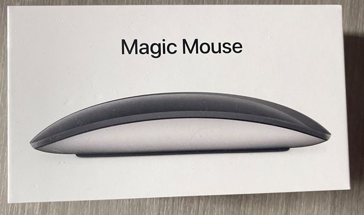 Magic Mouse พื้นผิว Multi-Touch สีดำ รูปที่ 1