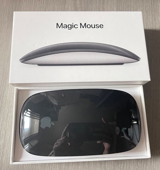 Magic Mouse พื้นผิว Multi-Touch สีดำ รูปที่ 3