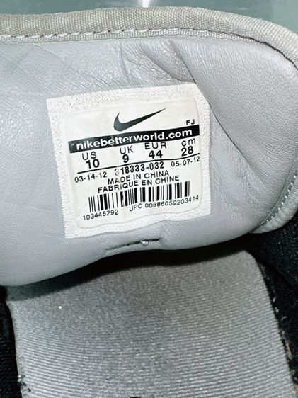 รองเท้า Nike Sz.10us44eu28cm รุ่นSweet Classic Black Low สีดำ สภาพสวยงาม ไม่ขาดซ่อม ใส่เที่ยวลำลองหล่อ รูปที่ 13