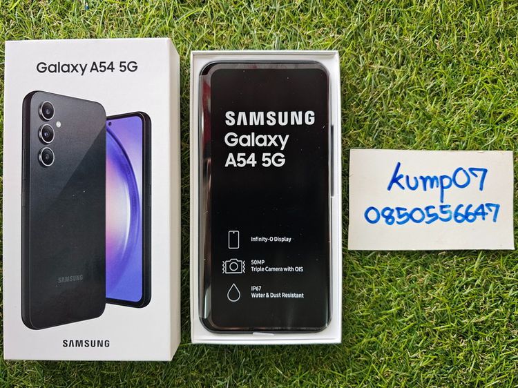 ขาย Samsung Galaxy A54 5G สีดำ Awesome Graphite RAM 8 ROM 128 สภาพใหม่ ครบกล่อง ประกันยาว 7900 บาท ครับ รูปที่ 2