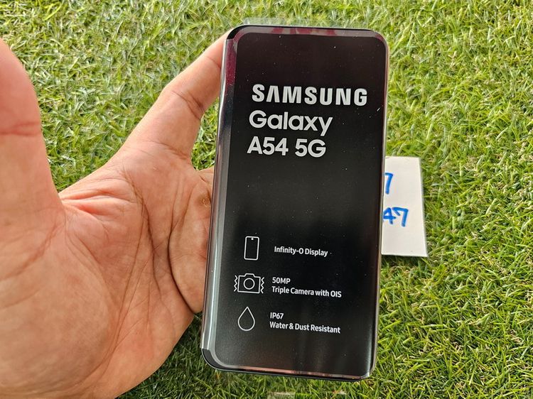 ขาย Samsung Galaxy A54 5G สีดำ Awesome Graphite RAM 8 ROM 128 สภาพใหม่ ครบกล่อง ประกันยาว 7900 บาท ครับ รูปที่ 3