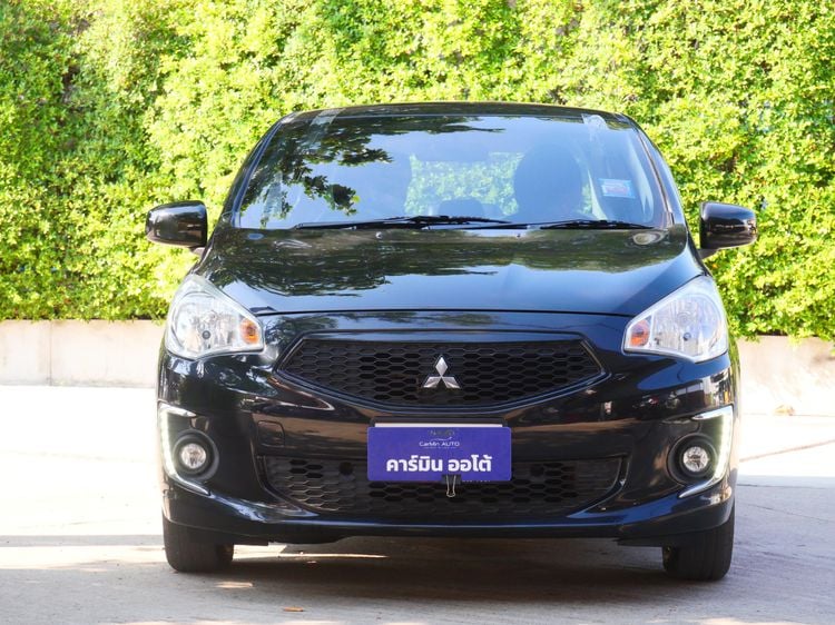 Mitsubishi Attrage 2019 1.2 GLX Sedan เบนซิน ไม่ติดแก๊ส เกียร์อัตโนมัติ ดำ รูปที่ 2