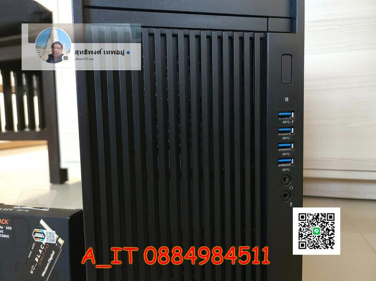 HP Z440 Workstation Xeon E5-2695 V4 RAM 16GB การ์ดจอแยก Nvdia Quadro M4000 (8GB DDR5) เหมาะกับสายเขียนแบบ รูปที่ 2
