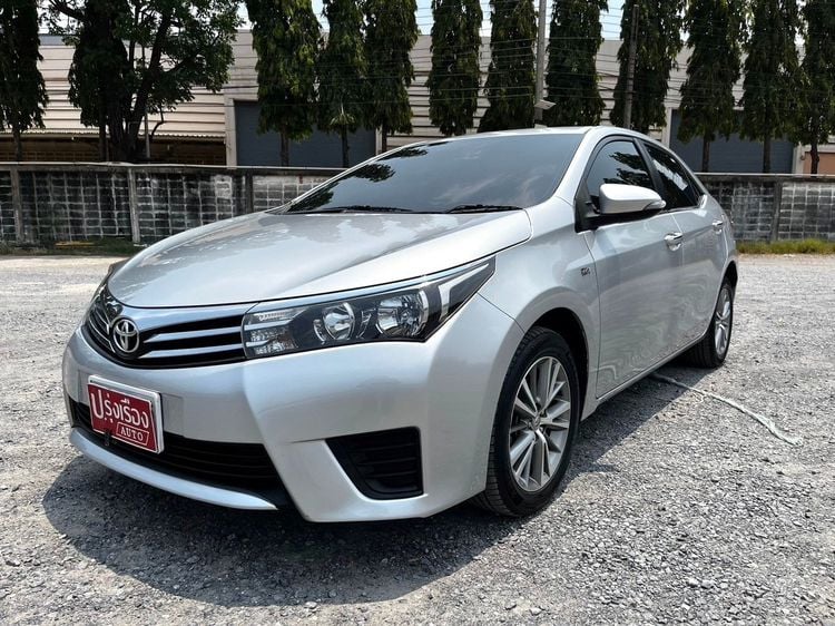 Toyota Altis 2016 1.6 G Sedan เบนซิน ไม่ติดแก๊ส เกียร์อัตโนมัติ เทา