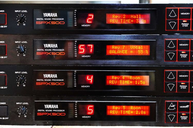 มาใหม่4ตัว YAMAHA SPX50D ผลิตญี่ปุ่น เอฟเฟคไมค์SPXเสียงดีทุกรุ่น รุ่นนี้ราคาเบาที่สุด แต่งโปรแกรมเสียงพร้อมใช้ ชมรีวิวยูทูปที่ช่อง TokaiMusi รูปที่ 3