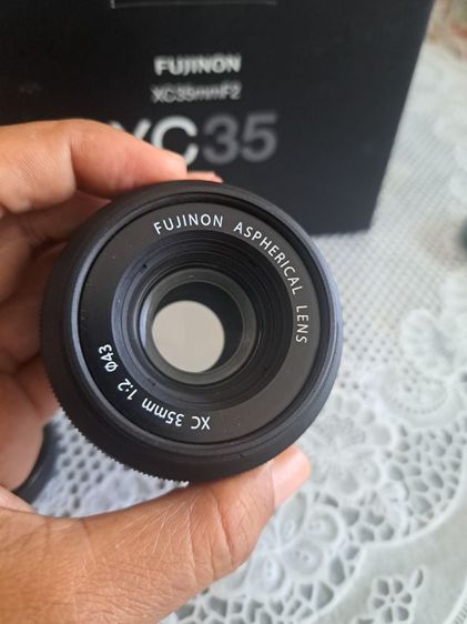 เลนส์ fixed Fujifilm เลนส์ Fujinon xc35mm F2 (สีดำ)เลนส์ฟิกส์ ถ่ายคน