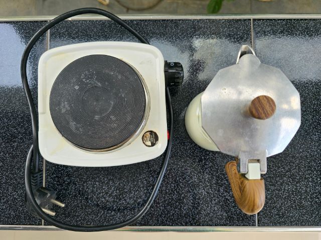 Moka Pot หม้อต้มกาแฟพร้อมเตาไฟฟ้า 500 W รูปที่ 3