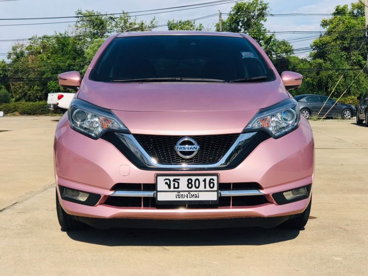 Nissan Note 2019 1.2 VL Sedan เบนซิน ไม่ติดแก๊ส เกียร์อัตโนมัติ ชมพู รูปที่ 3