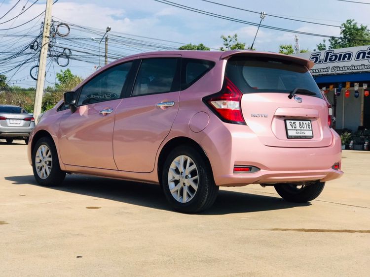 Nissan Note 2019 1.2 VL Sedan เบนซิน ไม่ติดแก๊ส เกียร์อัตโนมัติ ชมพู รูปที่ 4