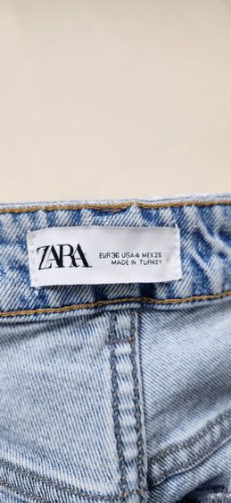 กางเกงยีนผู้หญิง ZARA เอว 36 รูปที่ 3