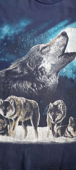 เสื้อ Wolf T Shirt  Brand Gildan  รูปที่ 4