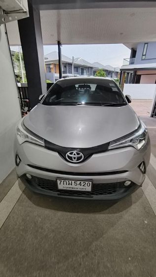 Toyota C-HR 2018 1.8 Entry Sedan เบนซิน ไม่ติดแก๊ส เกียร์อัตโนมัติ เทา รูปที่ 1