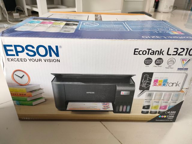 ปริ้นเตอร์ Epson EcoTank L3250 A4 WiFi All in One Ink Tank Printer Copy Scan มี Wifi รูปที่ 2