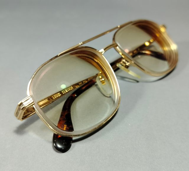 แว่นตาวินเทจ louis century  ทอง 18k dec lc-563 glasses รูปที่ 3