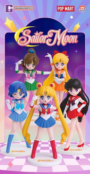 Sailor Moon Pop Mart กล่องสุ่ม ❌sold ❌ รูปที่ 3