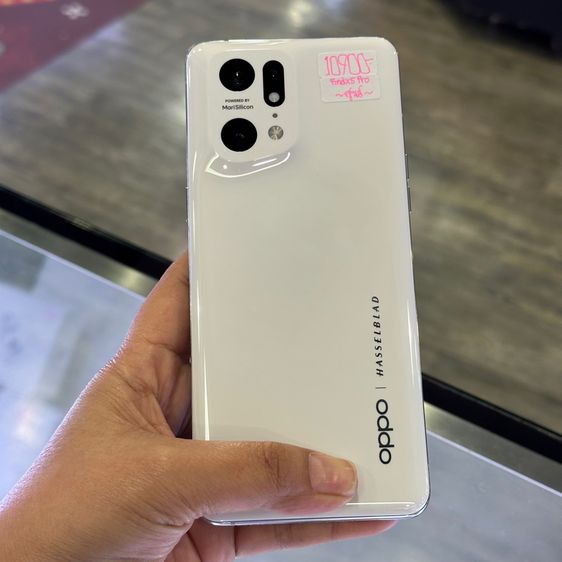 Oppo Find X5 Pro สีขาว เครื่องศูนย์ สภาพสวยมาก มีรอยมุมบน จอ6.7นิ้ว แรม12รอม256 Snap8 Gen1 กล้อง50ล้าน(3ตัว) ครบยกกล่อง🔥🔥 รูปที่ 3